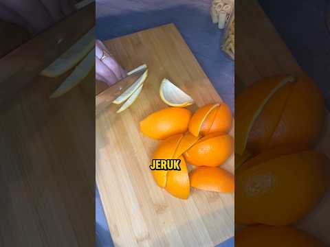Kulit Jeruk Disulap Jadi Dessert Mewah Khas Eropa❗?? #shorts thumbnail