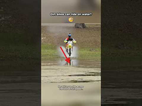 Riding A Dirtbike On Water Takes Some Balls ?‍? thumbnail