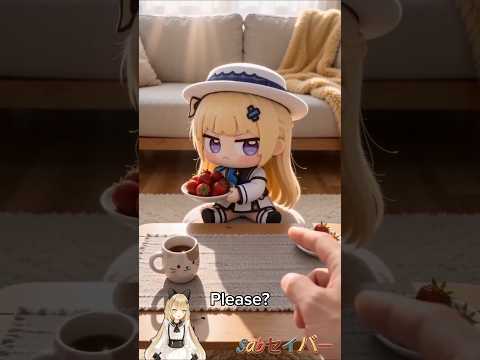 Give me Strawberry ? #shorts #babychubi #phoebe #strawberry #chibi #ai #wutheringwaves #wuwa #JP #CN thumbnail