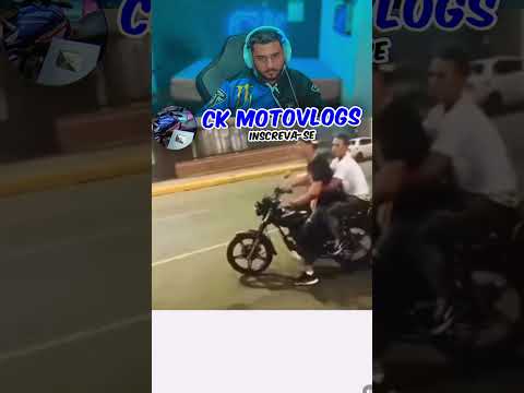 O POLICIAL ATÉ PAROU PARA APLAUDIR A FAÇANHA KKKKKKKKK #motovlogs #ckmotovlogs thumbnail