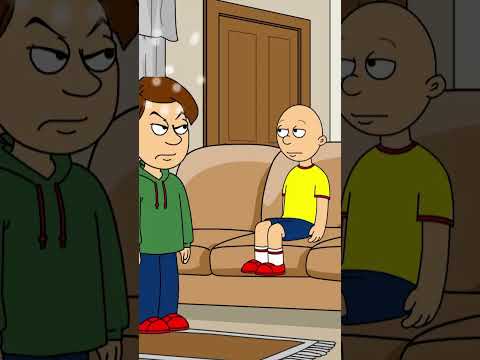 caillou watches nothing and gets grounded #shorts #goanimate #caillougetsgrounded thumbnail