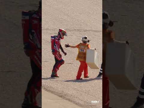 Jake Dixon's crash during Friday morning at Motorland Aragon 💥 | 2026 #AragonWorldSBK 🇪🇸 thumbnail