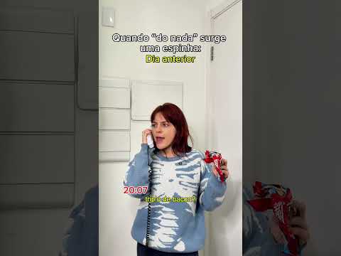 Quando "do nada" surge uma espinha thumbnail