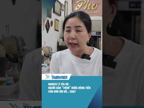 "Thèm" được đóng tiền vỉa hè để khỏi thấp thỏm ôm đồ... chạy #shorts thumbnail