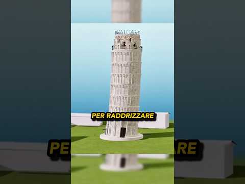 Raddrizzare la torre di pisa ↗️🗼🤔 thumbnail