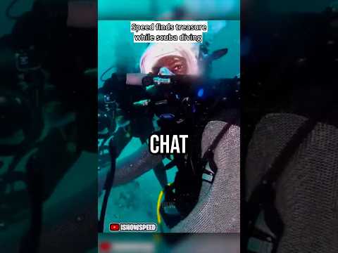 Speed Finds Hidden Treasure While Scuba Diving! 🏴‍☠️😱 thumbnail