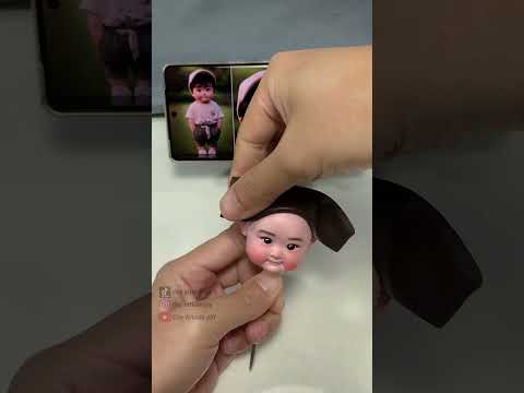 DIY Clay Bobblehead ：Adorable Child Figurine thumbnail