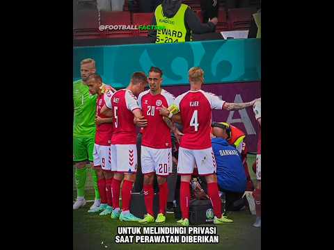 Ketika Para Pemain Denmark Melindungi Eriksen ❤‍? thumbnail