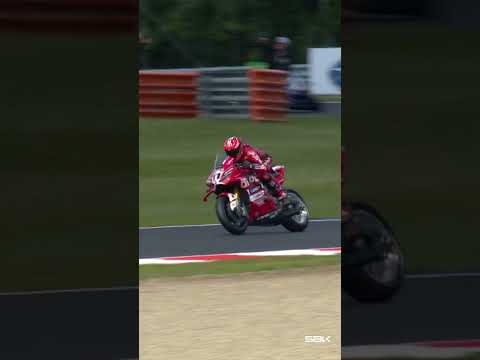 Nicolo Bulega overtakes Montella for P2 👀 | 2026 #CzechWorldSBK 🇨🇿 thumbnail