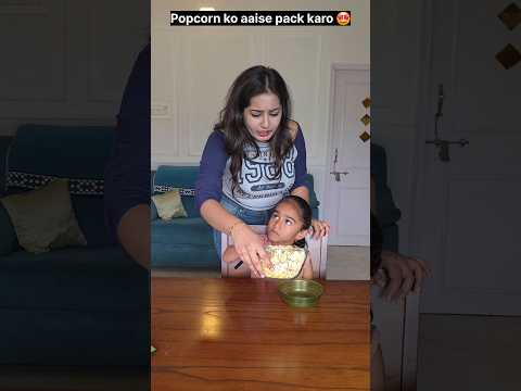 "Bacchi ke popcorn pack kar diye." 😲🤯🤩 #relatable #trending #shorts thumbnail