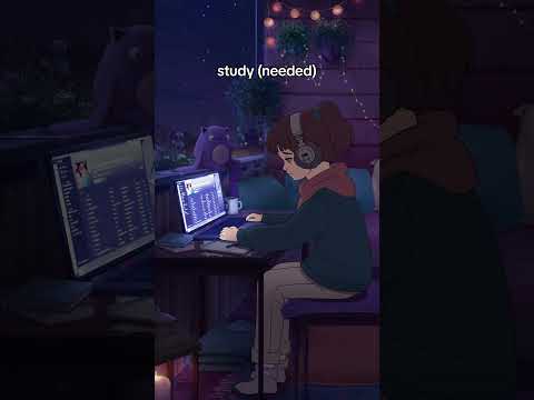 the good answer is studying but you know... 😉  #lofigirl #studytube thumbnail