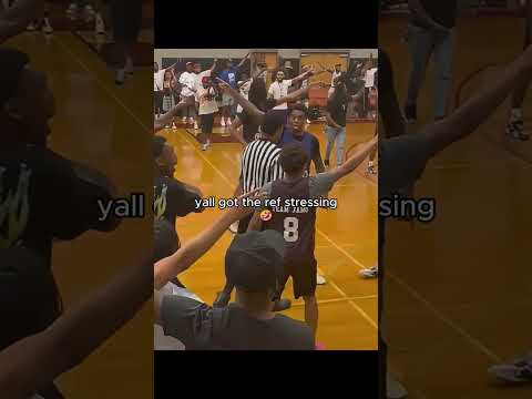 Nah game over bro 🤣 #basketball thumbnail