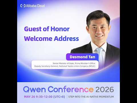 Qwen Conference 2026 | Speaker Spotlight | Mr. Desmond Tan thumbnail