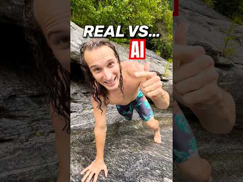 REAL VS AI 😂 thumbnail