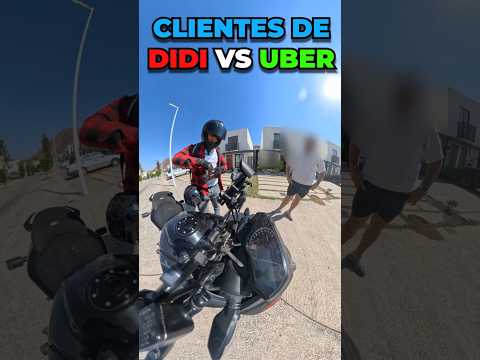 Clientes de UBER? VS DIDI? #motovlog #viral thumbnail