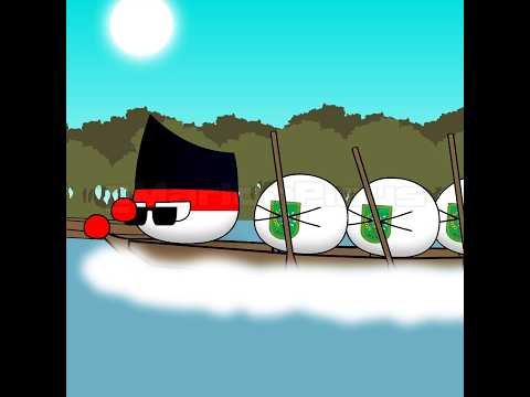 Aura farming ahh boat ?? #countryballs #indonesia #pacujalur #memes thumbnail