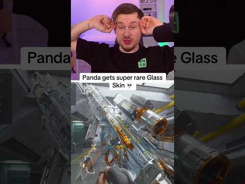 Panda gets super rare Glass Skin!💀 #deltaforce thumbnail