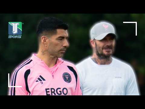 David Beckham visita a Lionel Messi e Inter Miami en el entrenamiento thumbnail