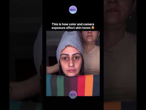 This is how color and camera exposure affect skin tones 🥹❤️‍🩹 thumbnail