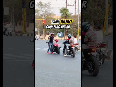 Ab nahi bajaega HORN😂 #farazstuntrider #superbikes #bikers #hayabusa #bike thumbnail