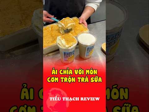 Ải chỉa với món cơm trộn trà sữa #shorts thumbnail