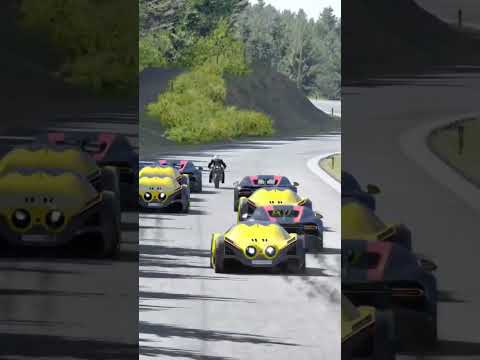 BMW S1000RR vs Hypercars Devel Sixteen #shorts #bmw #bmws1000rr #superbike #supercars #car #cars thumbnail