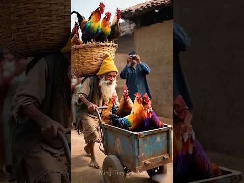 Rainbow Fowl 🐔 Village's Most Colorful Dish! thumbnail