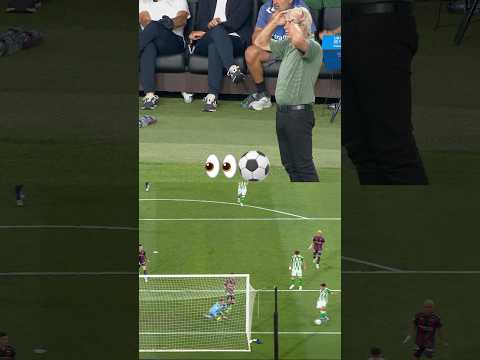 Así celebró PELLEGRINI el gol de FORNALS 💚👀 thumbnail