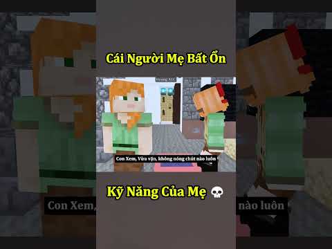 Người Mẹ Bất Ổn Nhất Minecraft - Các Bạn Có Vậy Không 🤣 #shorts thumbnail