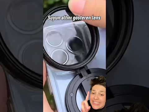 Suyun altını gösteren viral lensi denedim! #shorts #photography #lens thumbnail