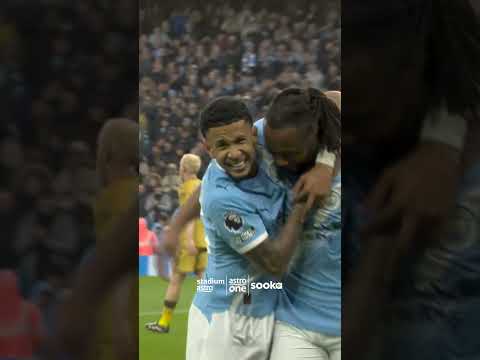 Antoine Semenyo scores his first goal in two months after a delightful backheel pass from Phil Foden thumbnail