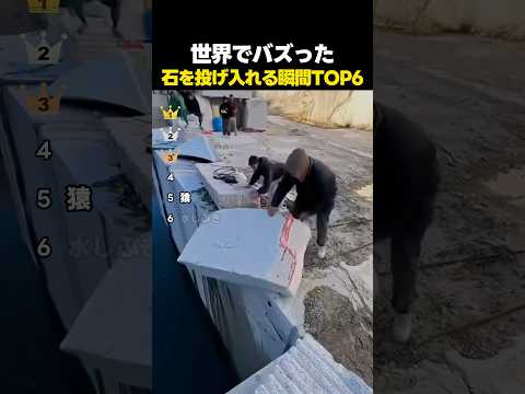 世界でバズった巨大な石を投げる瞬間TOP6 thumbnail