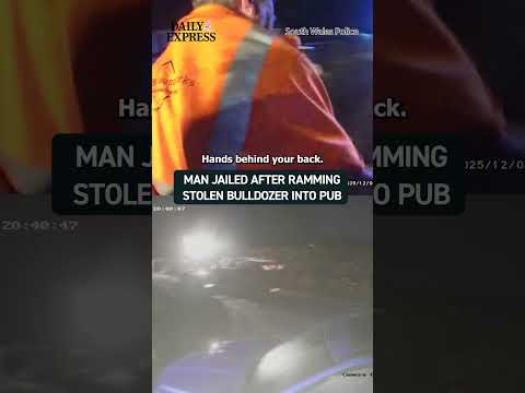 Daniel Morgan was jailed after ramming a stolen bulldozer into his local pub ? thumbnail