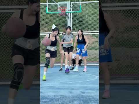 這羣女球員籃球什麼水平？ #籃球 #basketball thumbnail