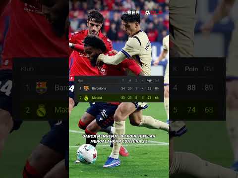 Madrid Tidak Akan Memenangkan La Liga Lagi? ?? thumbnail
