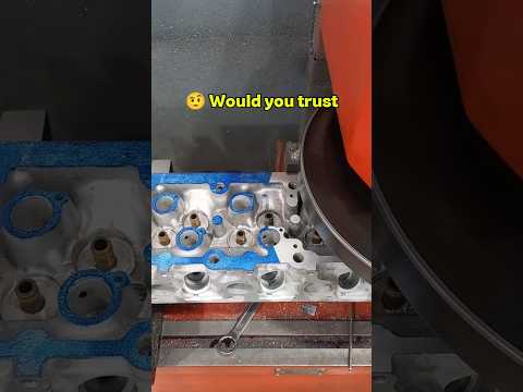 Opel Astra 2.0E Cam Cover Milling — Back to Perfect! #shorts thumbnail