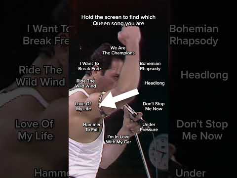 Which Queen song are you? Let us know in the comments!  #queen thumbnail