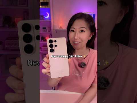 NEW Samsung Galaxy S26 Ultra ✨ pink gold | phone review thumbnail