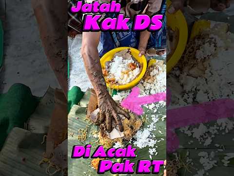 Jatah kak DS di Acak Pak RT #comedy #minivlog #anakdesa #syukuran #iduladha thumbnail
