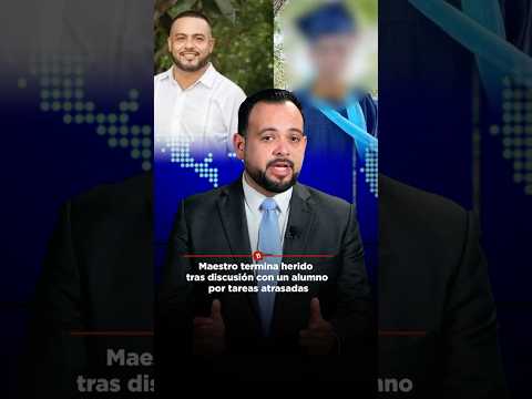Maestro termina herido tras discusión con un alumno por tareas atrasadas thumbnail