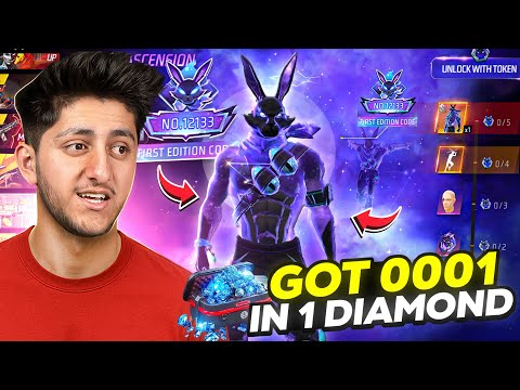 I Got Galactic Bundle 0001 In 99 Diamonds 💎 Luckiest Player In Free Fire 🔥- Garena Free Fire thumbnail