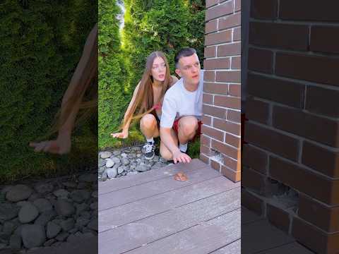 SUBSCRIBE FOR 7 YEARS OF GOOD LUCK! 🍀 #funny #couple #shorts thumbnail