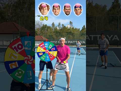 ? POPULAR TENNIS PLAYERS VS SPEED RUNNING | WHO WON!?? thumbnail