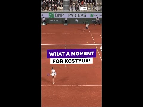 Marta Kostyuk is through to her first Grand Slam semi-final at #RolandGarros! #beINRolandGarros thumbnail