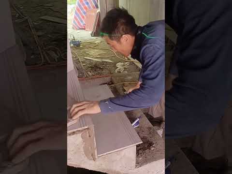 Tile installation P8758#shorts thumbnail