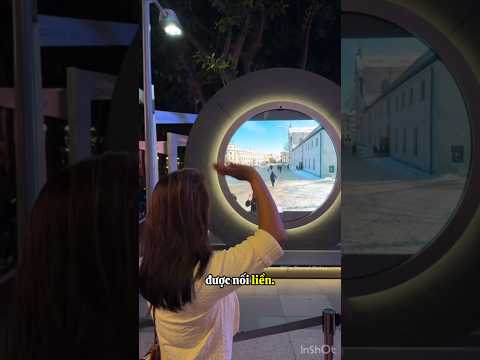 Màn hình Cổng thời gian Portals thấy nhau trong thời gian thực #bietthemchovui thumbnail