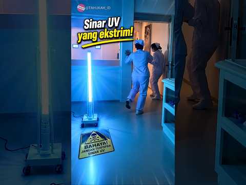 Lampu UV bisa berbahaya? ? #videoviral thumbnail