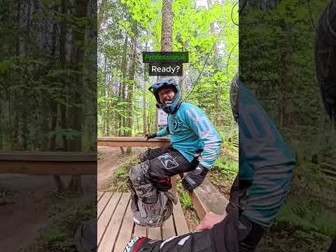 Biker Tries Following a Professional Goes Wrong ? thumbnail