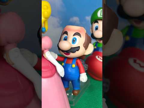 Mario having his hat stolen by Luigi #thesupermariogalaxymovie #mario #supermario thumbnail
