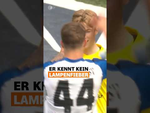 So kann man mal in der Buli ankommen ? | sportstudio | #shorts thumbnail